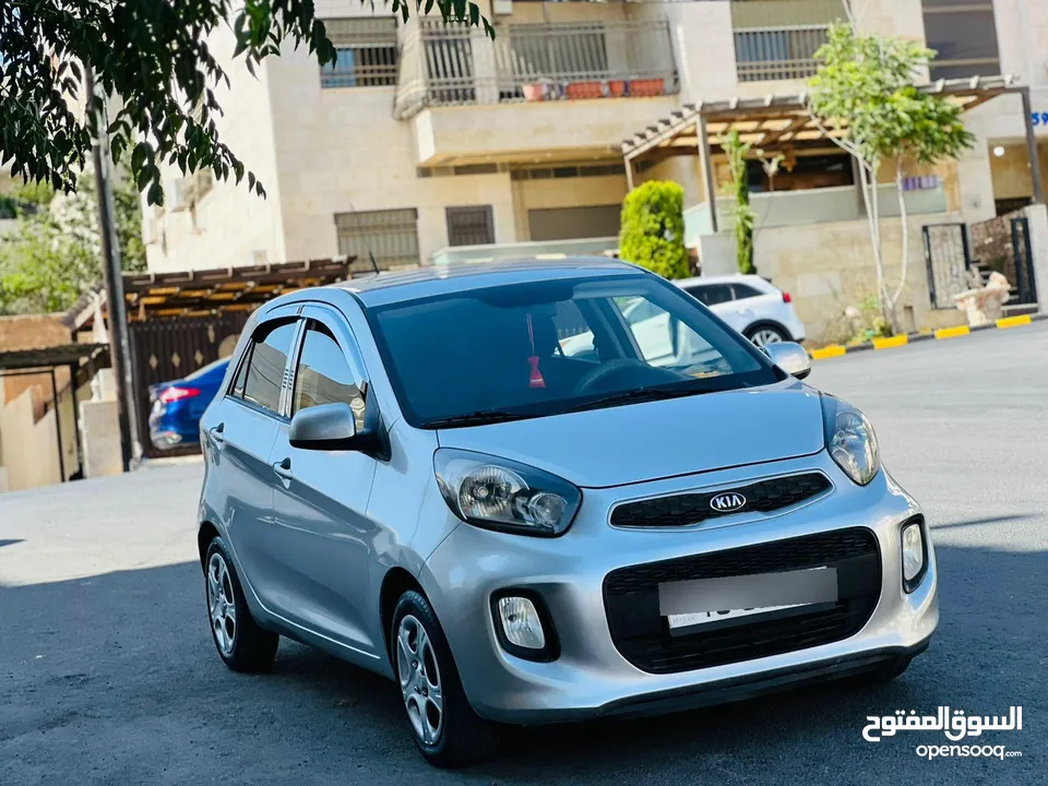 كيا بيكانتو 2016 جير اتوماتك محرك 1250cc بحاله الوكاله