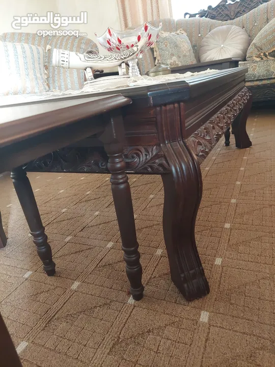 طقم كنب خشب زان للبيع