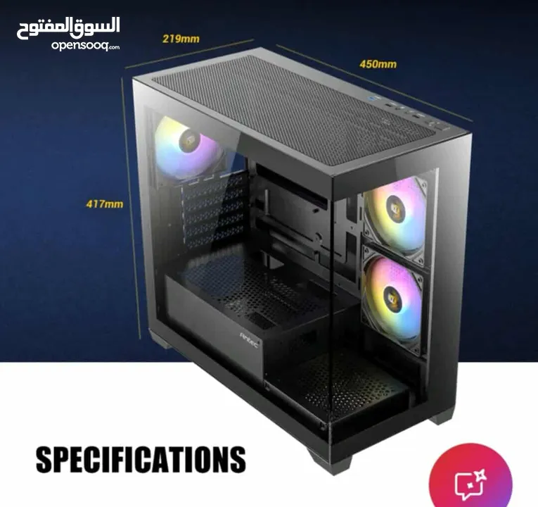 كمبيوتر تجميعة جبار بلاداء وعلى سعر الحرق (معظم القطع جديدة مش مستعملة) القطع الجديدة مع كراتينها