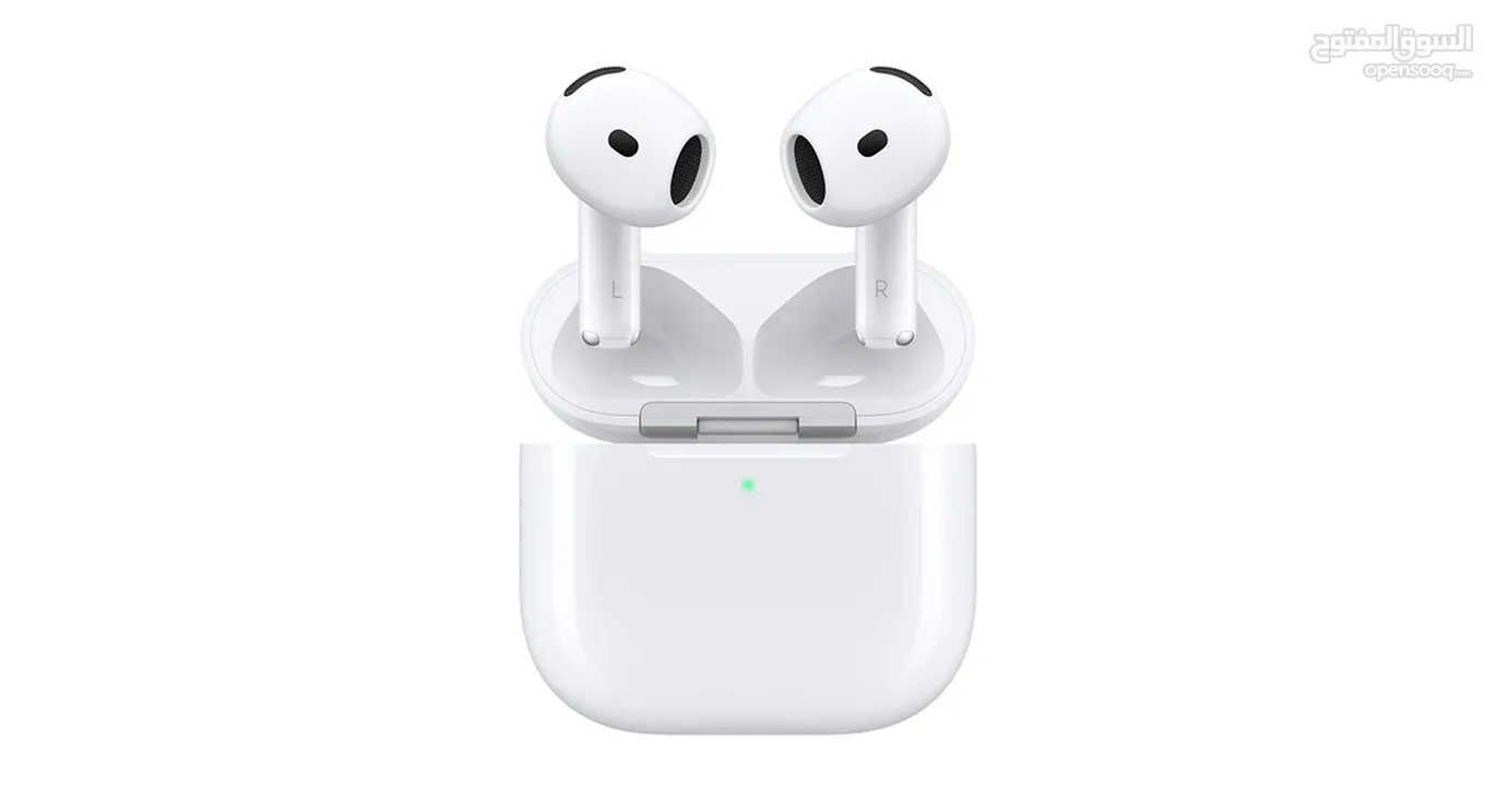 سماعات أبل الجيل الرابع‏ Apple AirPods 4 with 1 year warranty