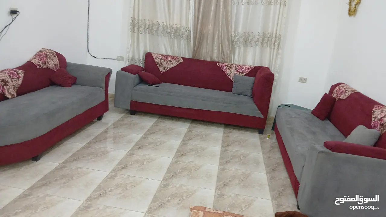 طقم كورنر تفصيل مش تجاري خشب ثقيل