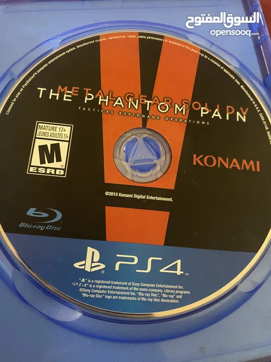 سيدي لعبة The phantom pain بحالة الوكالة