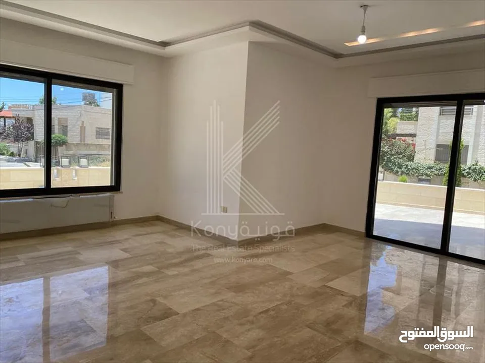 شقة مميزة للبيع في عمان - ضاحية النخيل - طابق أرضي