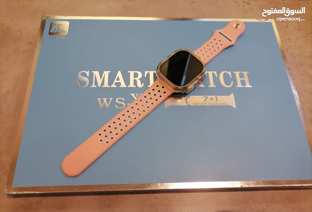 ساعة يد ذكية للبيع ULTRA WS-X9 مستعملة حالة ممتازة بالكرتون وكل الملحقات موجودة