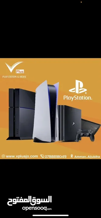 Ps4 fat بلاي ستيشن فور فات  بلايستيشن 4 فات مكفول لمدة سنة