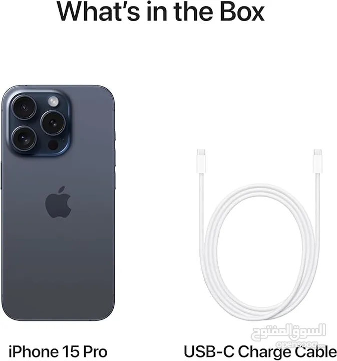 Apple iPhone 15 Pro (256 GB) - all colors أبل آيفون 15 برو (256 جيجابايت) - جميع الألوان متوفرة