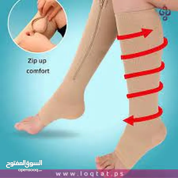 جرابات دوالي طبية الضاغطة لعلاج دوالي الساقين