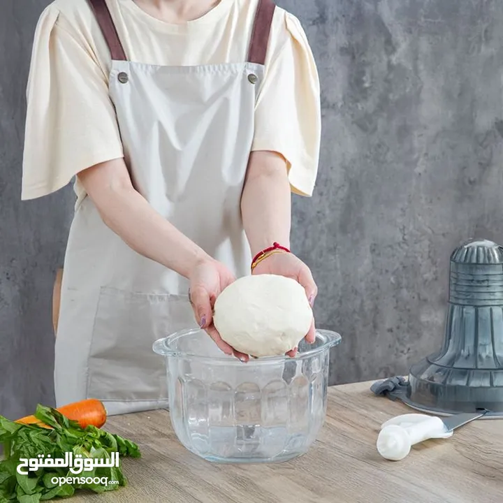 عجانة ناشونال بركندةقوة جبارة 5500 واط لأداء مثالي وسريع سعة كبيرة 7 لتر وعاء بايركس للعجن هدايا مجا
