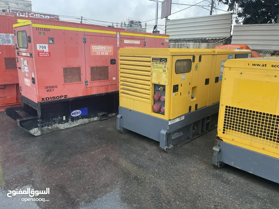 مولد كهرباء Volvo 165 KVA برطاني