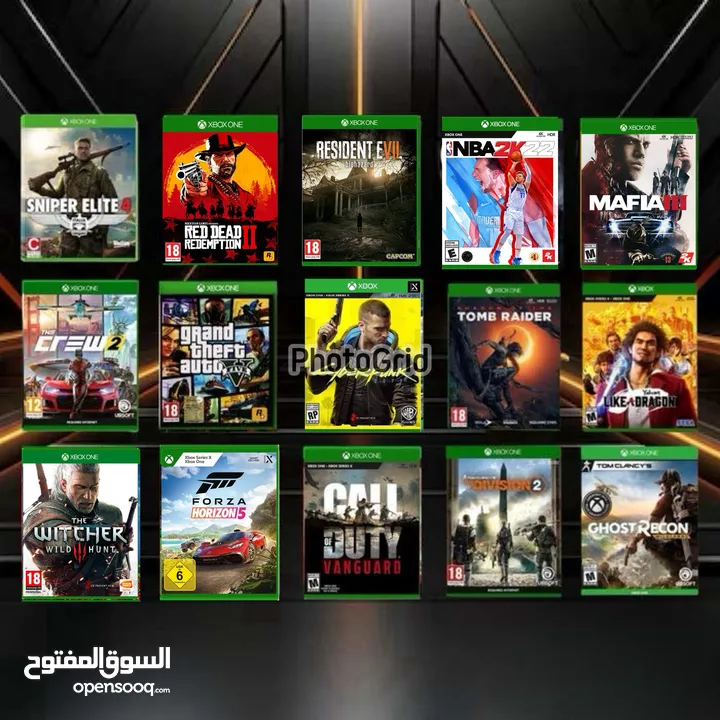 Xbox series x & one x/s Game CD’s  أقراص ألعاب إكس بوكس سيريس & ون
