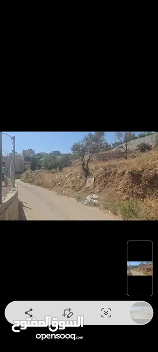 ارض للبيع في منطقه  جفنا واصل كل الخدامات  صالحه للبناء  مساحه 650متر