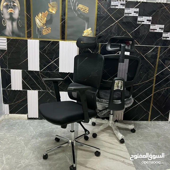 كرسي مدير الأكثر طلباً و الأعلى جودة كرسي مدير طبي شبكي مريح متحرك مع إمكانية المعاينة