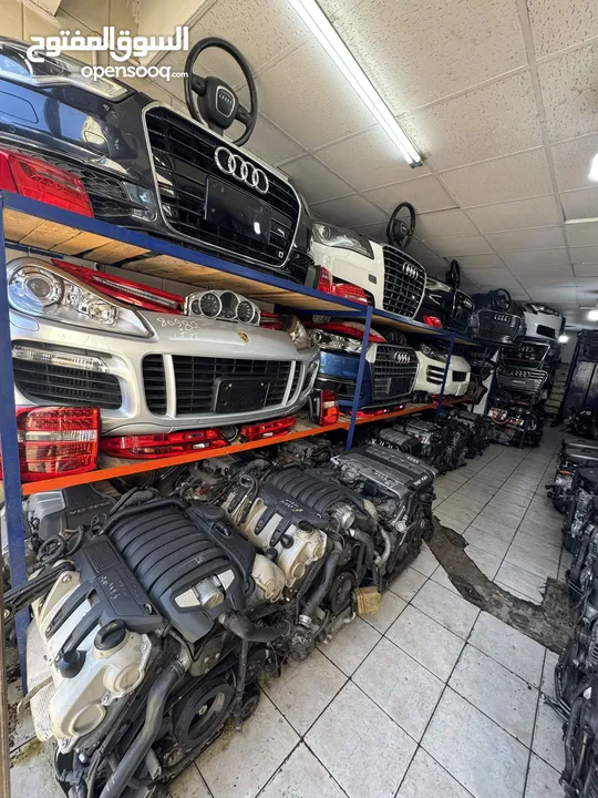 قطع غيار أودي و بورش و جولف Audi