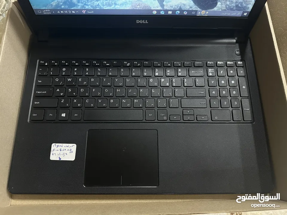 لابتوب dell كرتين شاشة i5 فل كيبورد شاشة 15.6 سعرر مميز