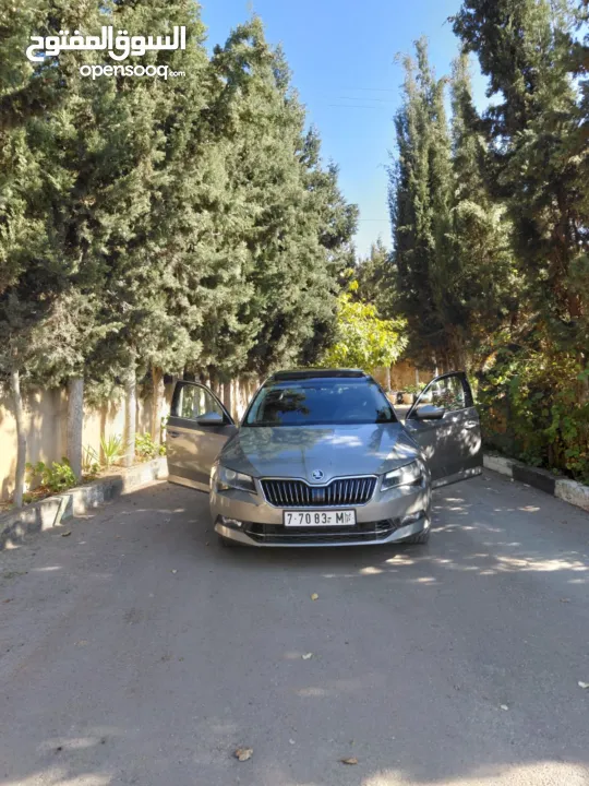 سكودا سوبيرب 4 /4 280 حصان فل فل بانوراما اصتطفاف ذاتي ايد اولا تامين وترخيص شامل لسنه
