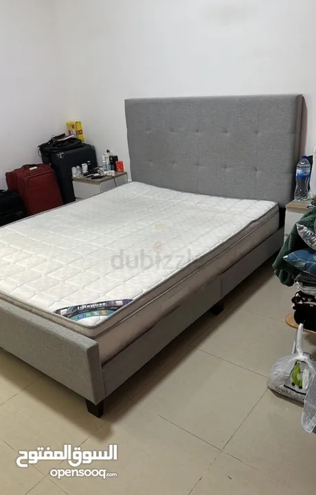 Queen bed used 10 months