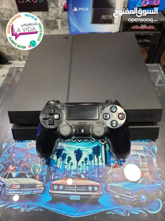 جهاز نظيف ما اتصلح و 500جيجا PlayStation 4