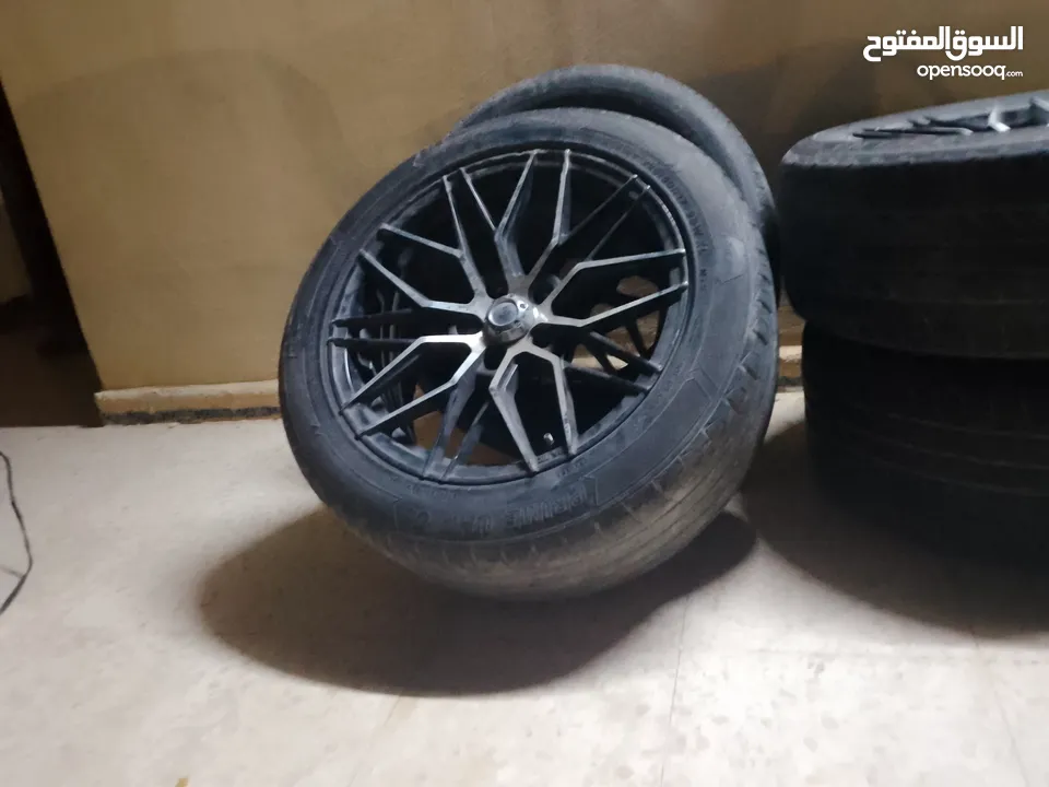 جنطات 17 مع كاشوك للبيع بسعر  130 دينار