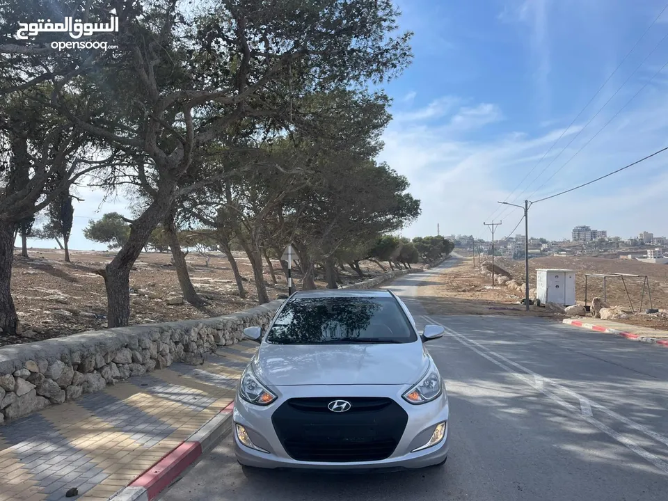 هونداي اكسنت 2016 اصل كوري عداد 80 الف كم