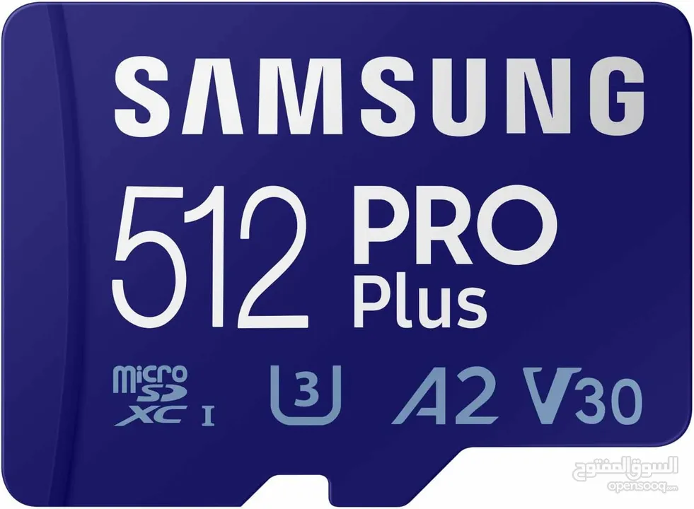 بطاقة ذاكرة سامسونج 512 جيجا برو بلس للكاميرات والموبايلات microsd 512Gb samsung