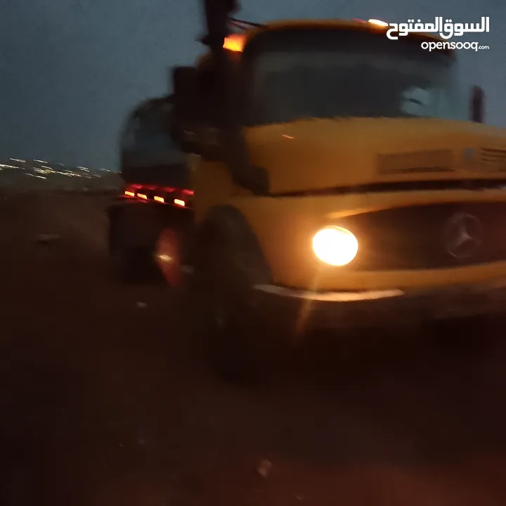 1113 تنك افطس للبيع  جره طول سته متر وبرميل موديل 1982 ترخيص طويل