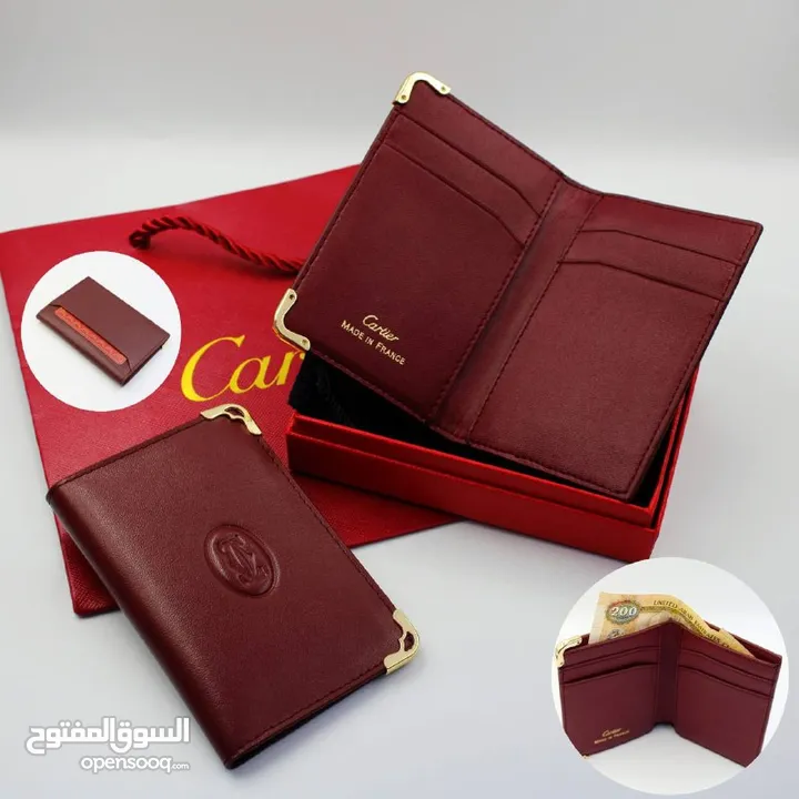 محافظ كارتير Cartier عاليه الجوده