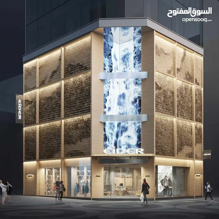 مجمع تجاري للايجار في أفضل مواقع عمان الغربية مؤجر لشركات ضخمة وبنك تجاري : 41410