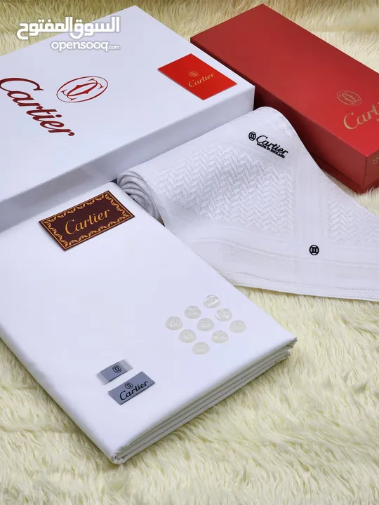 عرض خاص اطقم جديده اصدارات 2025 قماش مع الشماغ كارتير مونت بلانك اقنر جفنشي ملكي خاص مع المرفقات.