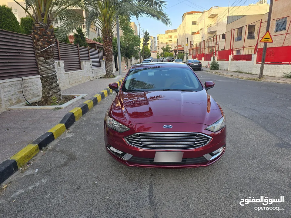 فورد فيوجن موديل 2018 فحص كامل بحالة الوكالة