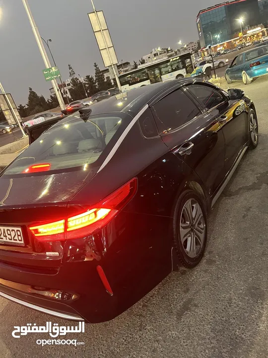 للبيع كيا أوبتيما k5 2018 بحالة ممتازة فحص كامل فل جميع المواصفات