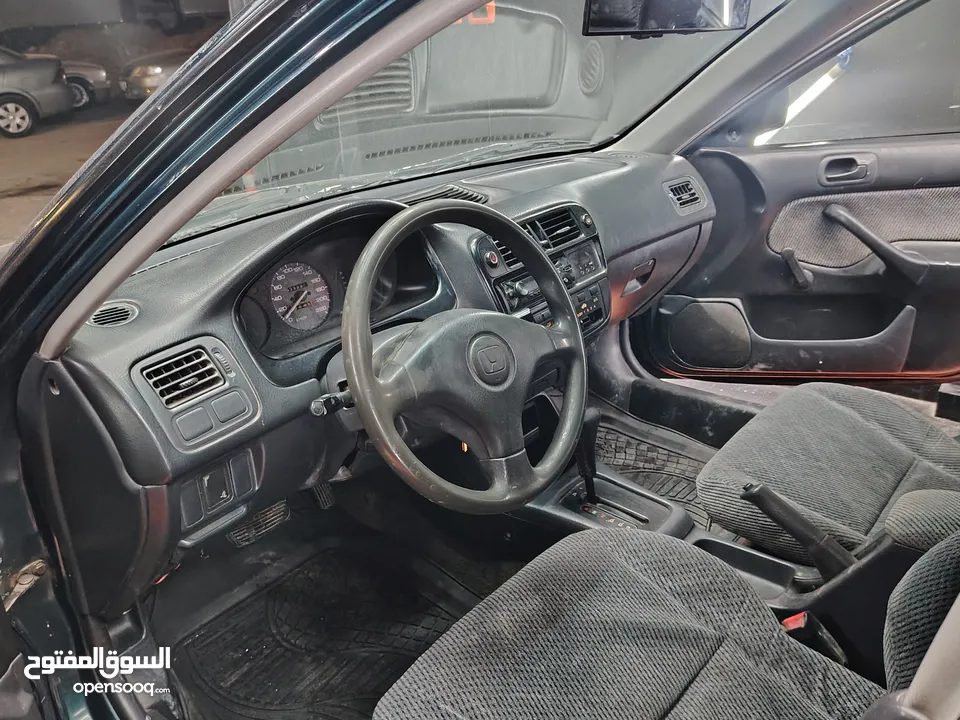 هوندا سيفيك 97 اتوماتيك كرت ابيض  بيع أو  بدل