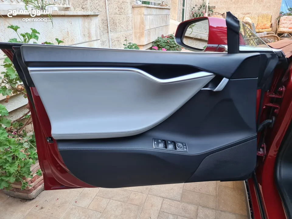 تيسلا موديل اس 2015 بطارية 75kw