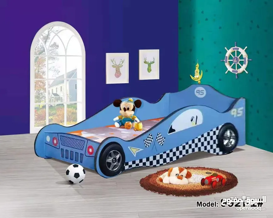 CAR BED/kids bed/کرفایہ اطفال/ مقاس 190*90