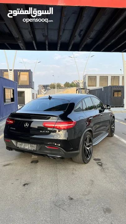 مرسيدس بنز GLE 43 coupe AMG وكالة الزواوي مالك اول 2018 فول ابشن من دون حوادث