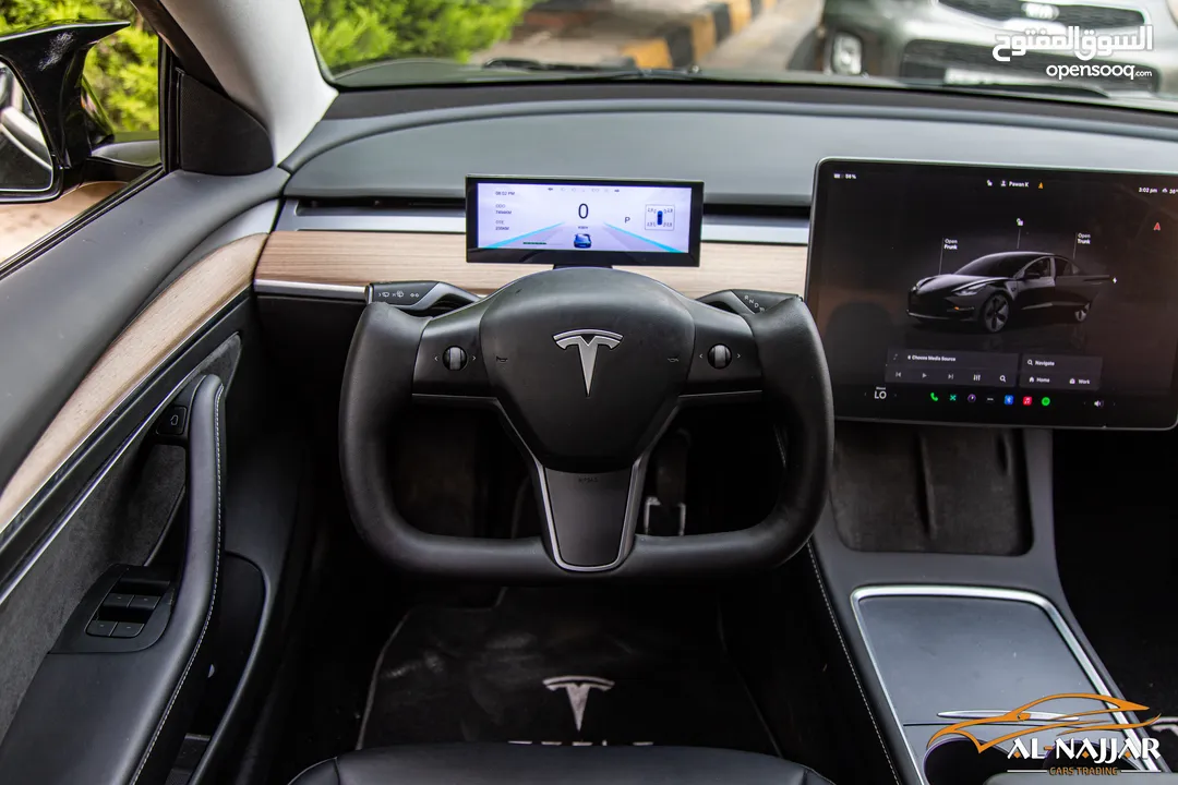 Tesla Model 3 2023 Standard plus   السيارة مميزة جدا و قطعت مسافة 7,000 كيلو متر فقط فقط