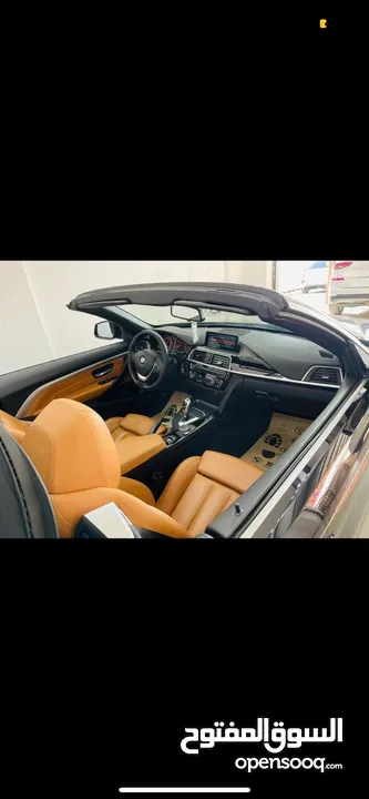 Bmw 420i  للبيع دفعه 70-100 وشيكات سنتين