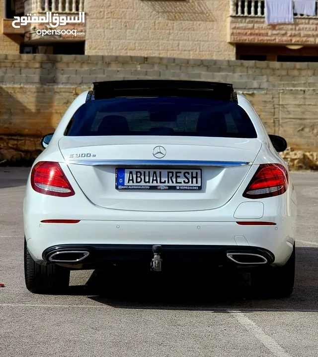 مرسيديس E300 هايبريد بنزين و كهرباء ترخيص 2020
