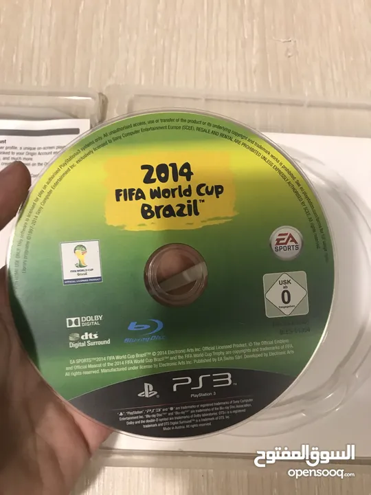 شريط فيفا 2014 لبلاستيشن3  (السعر قابل للتفاوض)للبيع