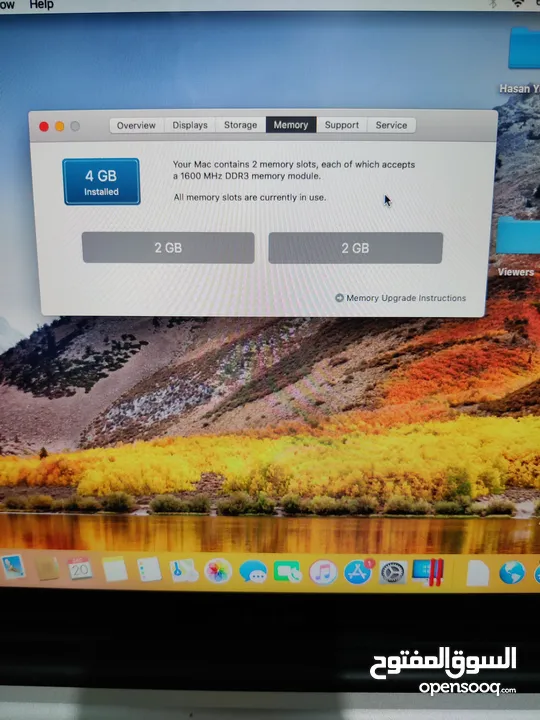 Apple Macbook Pro 13.3 inch 500GB hdd مستخدم نظيف كالجديد