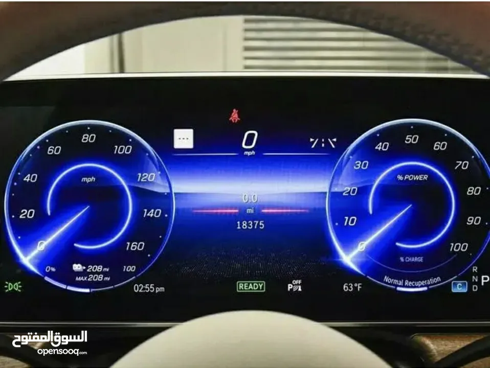مرسيدس بنز EQS 450 + بحالة الوكالة وكفالة الوكالة