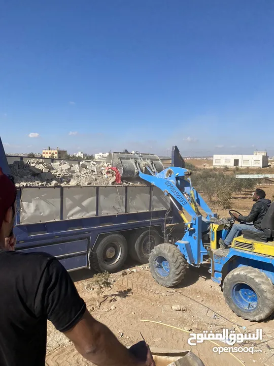 جرافات صغيرة للإيجار اليومي أسبوعي شهري وحفاوه بيبي