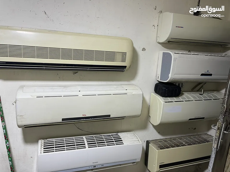 مكيفات بحاله الوكاله جديد ومستعمل بسعر منافس