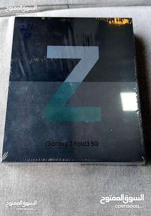 سامسونج Z fold 3 5G جديد بكج او بدون عرض اليوم بسعر مميز كفاله الوكيل الرسمي في الاردن