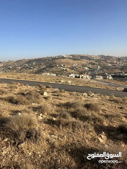 قطعة ارض للبيع (فُرصة العمر) بأجمل موقع في ام رمانة  حي القاسم مقابل شفا بدران ، أجمل أطلالة