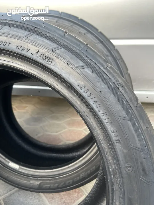 ZESTINO GREDGE 07RS 255/40R17 SEMI SLICK TYRES FOR SALE!!! Brand New Condition (2023)