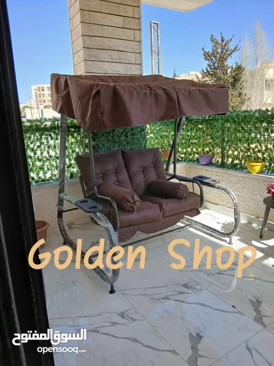 افضل انواع المراجيح الثلاثية ومراجيح عش البلبل الحجم الجامبو واطقم الراتان  نخب اول ومكفوووووووول