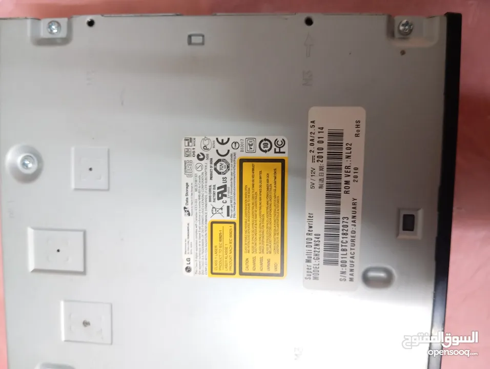 هارد ديسك HDD 500 جيجا و DVD player