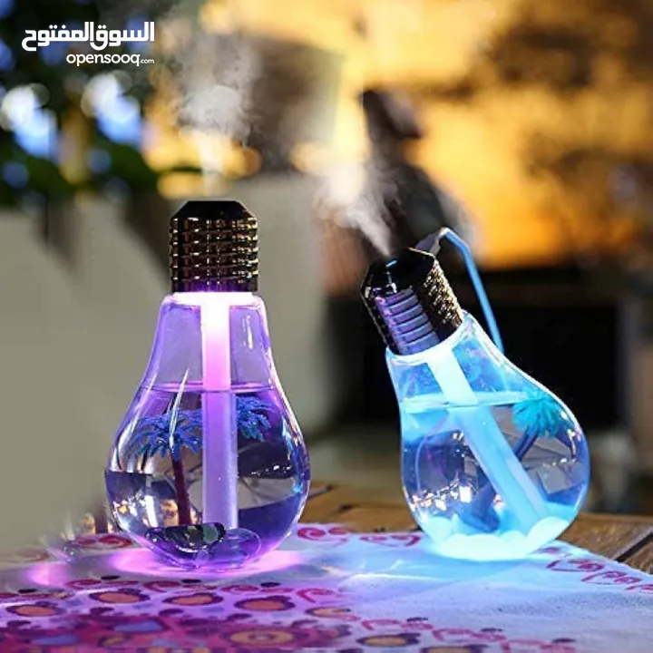 39   RGB LED لمبة الهواء المرطب رائحة ف 10٪ خصم299 ج