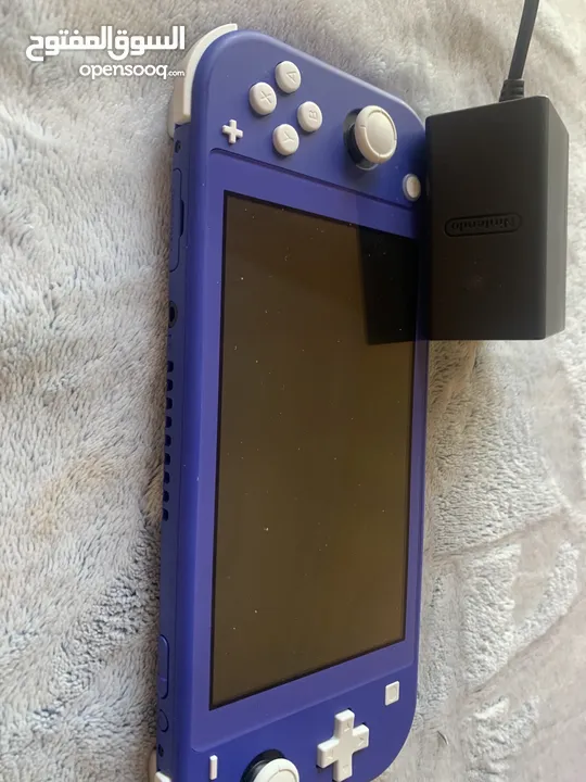 جهاز Nintendo switch لون ازرق جديد