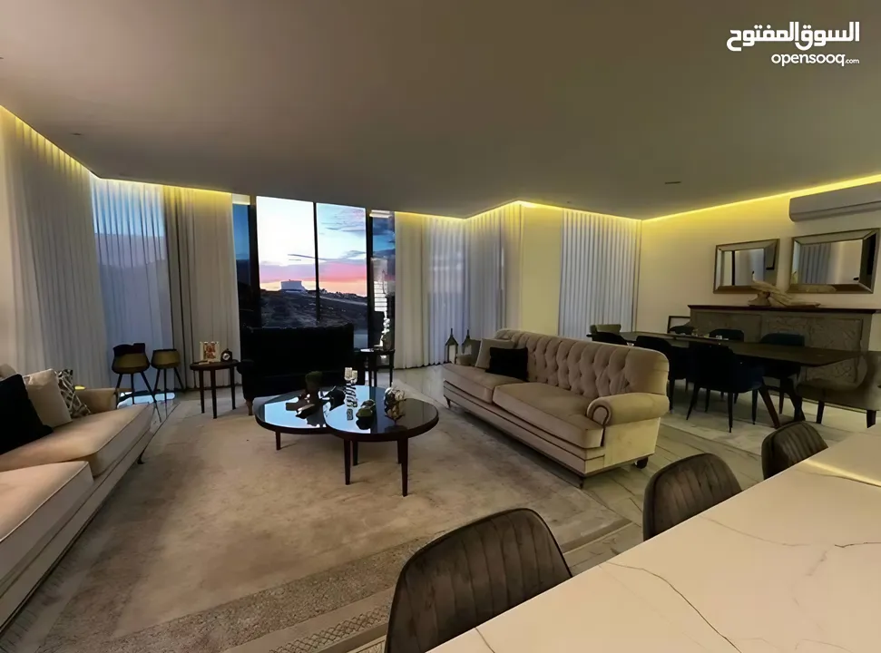 شقة فاخرة مفروشة  للإيجار في عبدون - Luxury furnished apartment for rent in Abdoun